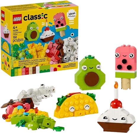 Zestaw LEGO do Budowania Postaci Jedzenia