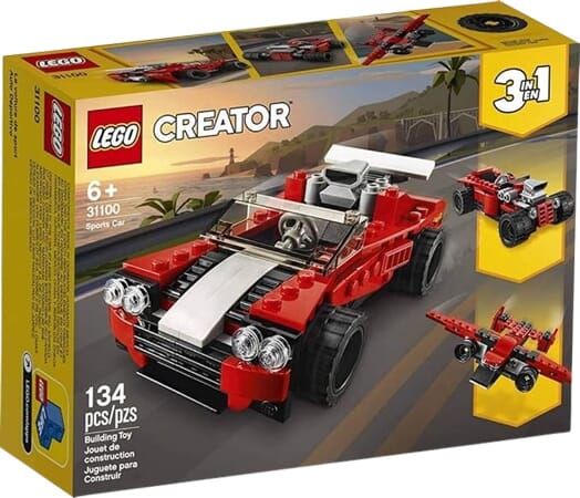 LEGO Creator 3 w 1 Samochód Sportowy