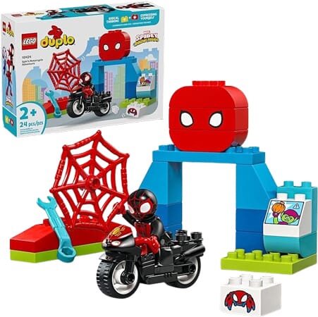 Zestaw DUPLO Motocykl Superbohaterki Spin