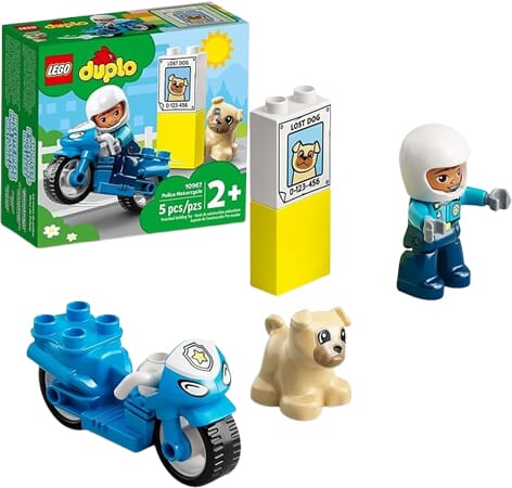 Motocykl Policyjny DUPLO Patrol Szczeniaczków