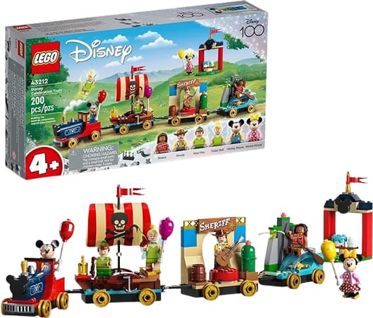 Zestaw LEGO Pociąg z Postaciami Disneya