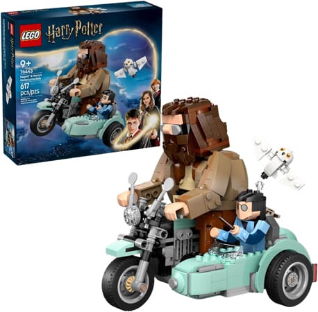 Set de la Motocicleta Voladora de Hagrid de Harry Potter