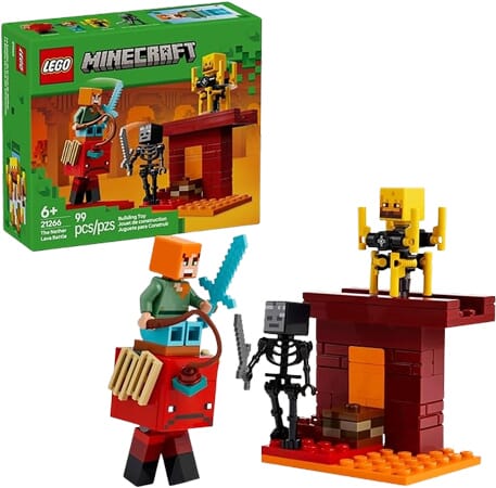 Zestaw LEGO Minecraft Bitwa w Ognistym Netherze