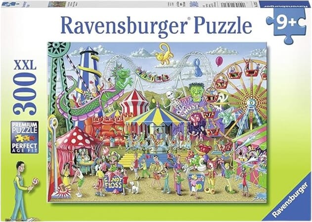 Puzzle Antyrefleksyjne "Przygoda w Wesołym Miasteczku" Ravensburger
