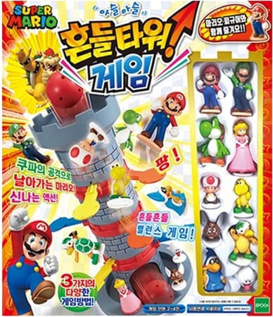 슈퍼마리오 흔들타워 벨런스 게임