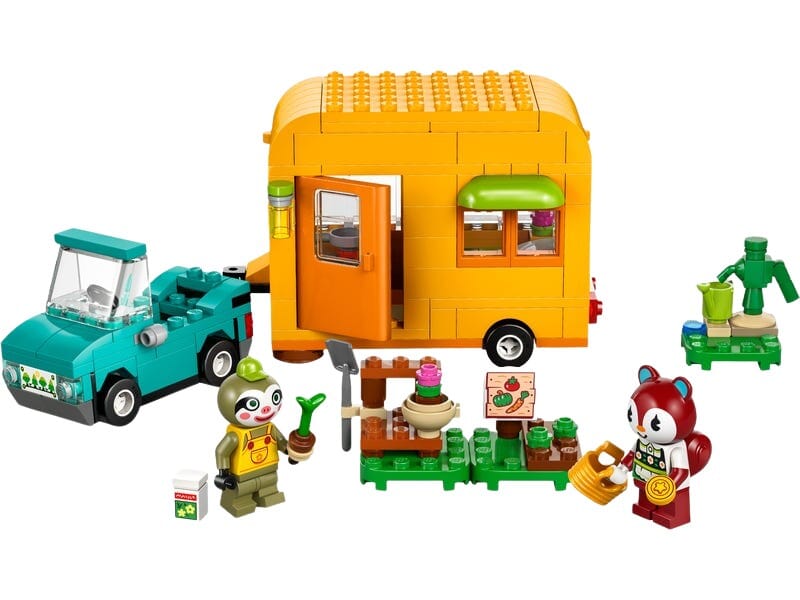 Set Lego Animal Crossing Caravane et Jardinerie Mobile