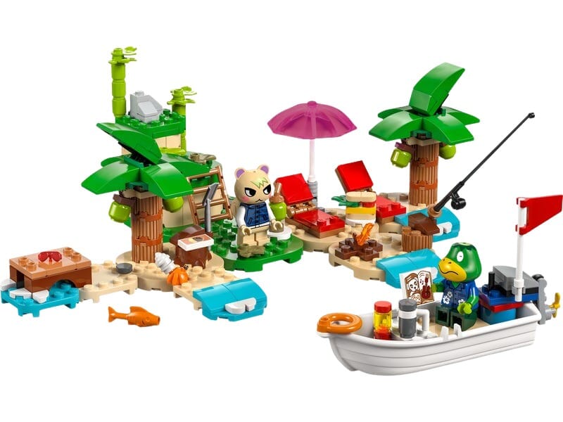 Animal Crossing byggset med ö-äventyr