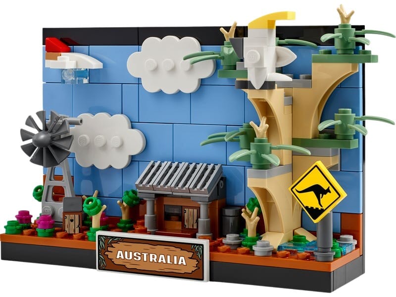 Set de Construction Carte Postale Australienne