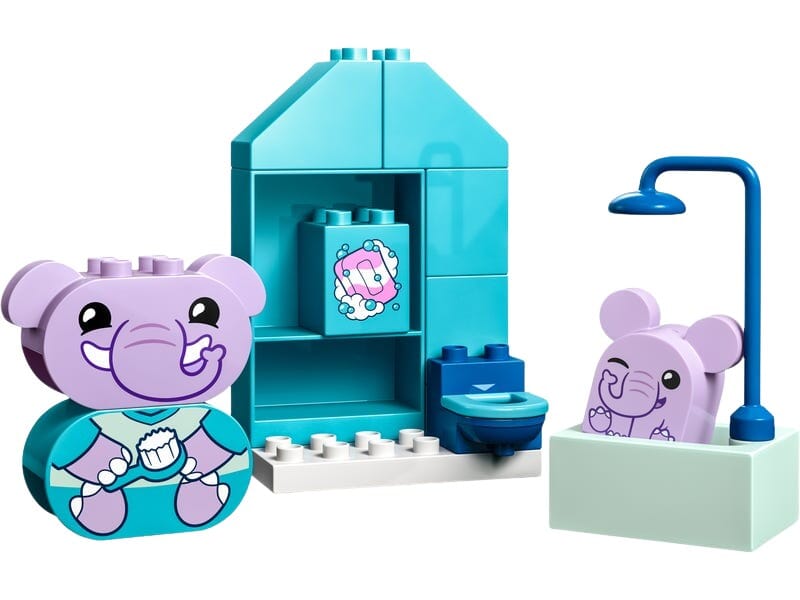 DUPLO Badleksak med Elefanter