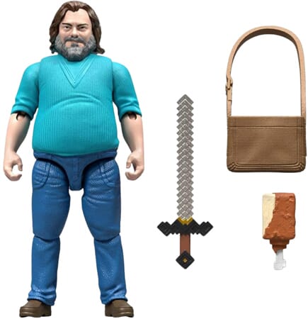 Action Figure di Steve da Minecraft