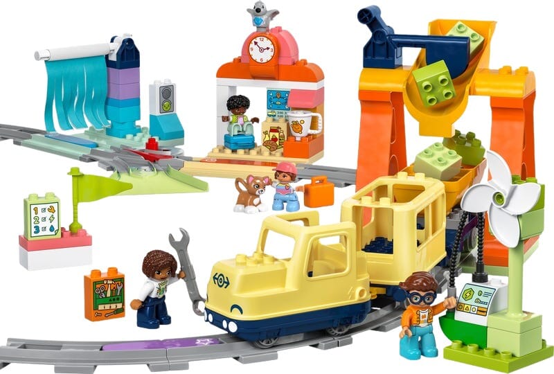 Interaktivt DUPLO-tågset med ljud och ljus