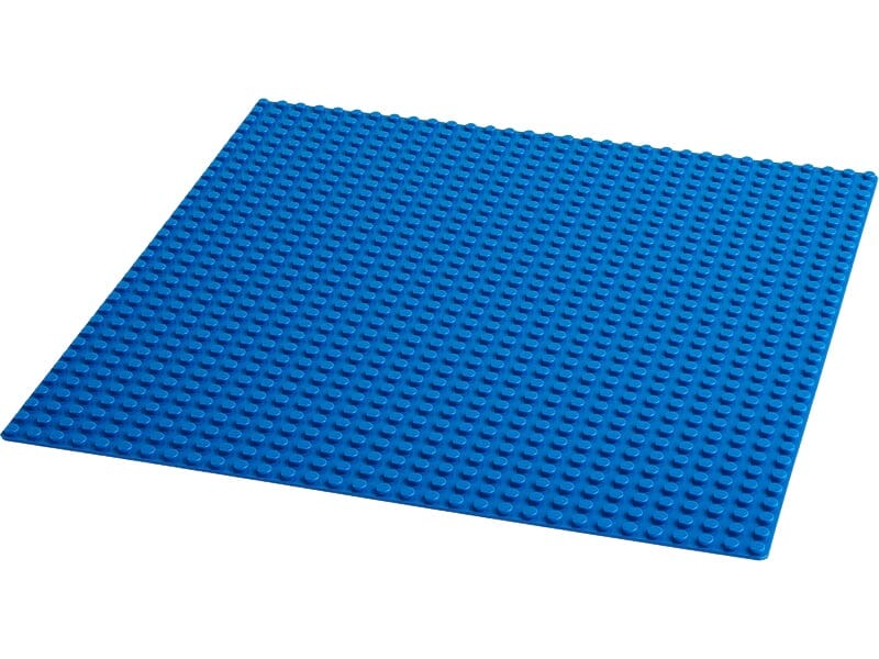 Blaue LEGO Grundplatte