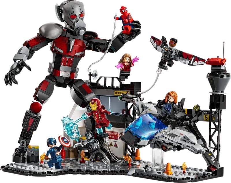 Marvel Civil War Gevechtsset met Reusachtige Ant-Man