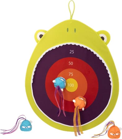 Gra w rzutki z żabką B. toys Hungry Toss
