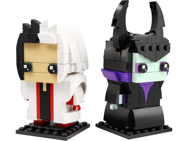 LEGO BrickHeadz Disney-Bösewichte Cruella und Maleficent