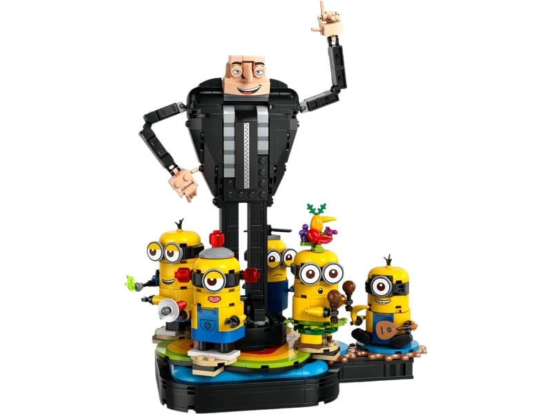 Ensemble de construction Gru et Minions Despicable Me 4