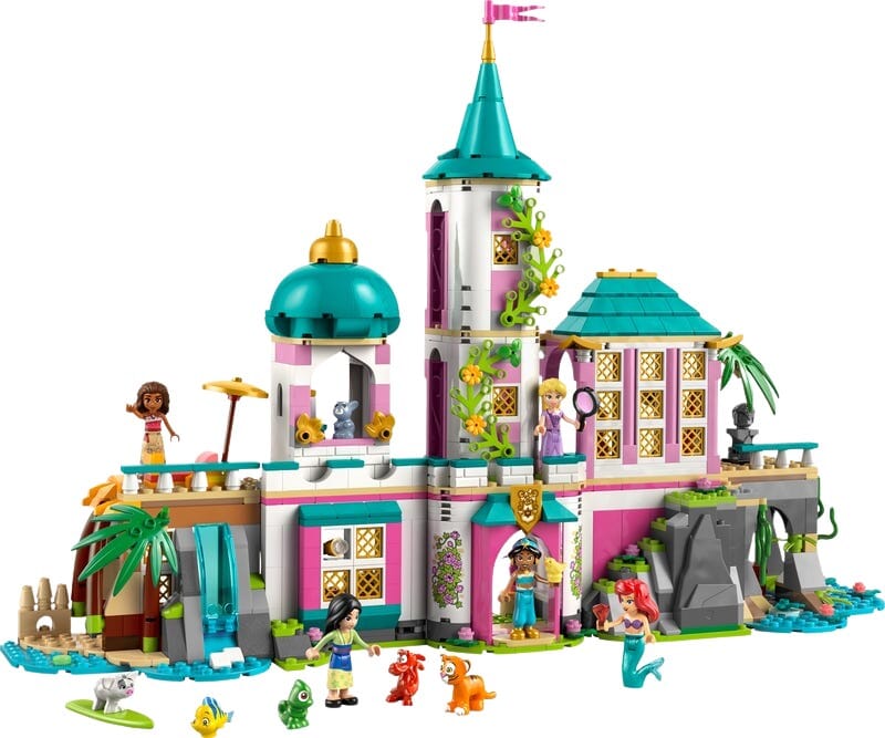 Château LEGO Disney avec Cinq Princesses et Leurs Compagnons