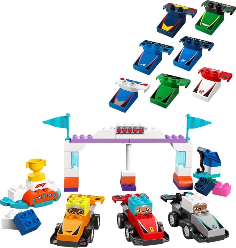 Set DUPLO Auto da Corsa F1 - Collezione Completa