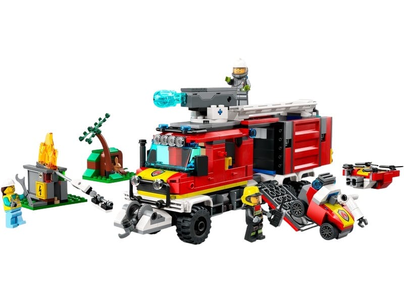 Camion de Commandement Pompiers avec Drones