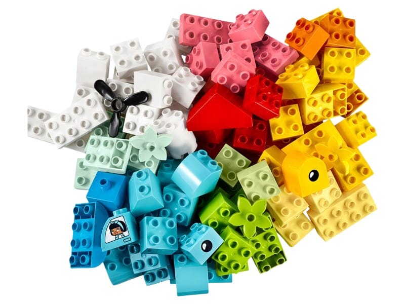 DUPLO Startset i hjärtformad låda