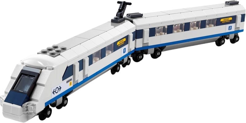 Treno Alta Velocità con Due Carrozze da Costruire