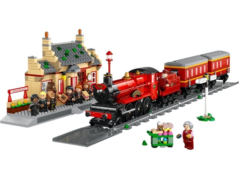Treno Hogwarts Express con Stazione di Hogsmeade