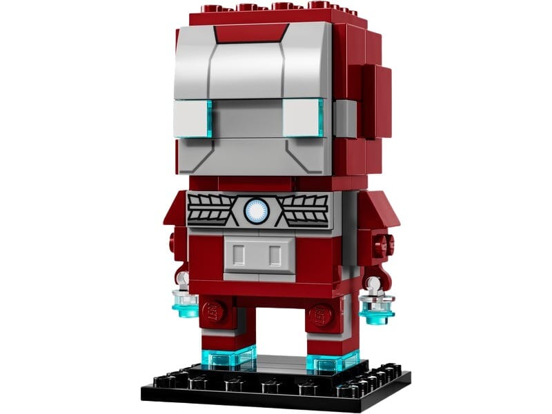 BrickHeadz Iron Man-figur att bygga