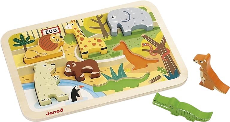 Stand-Up Zoo Animals