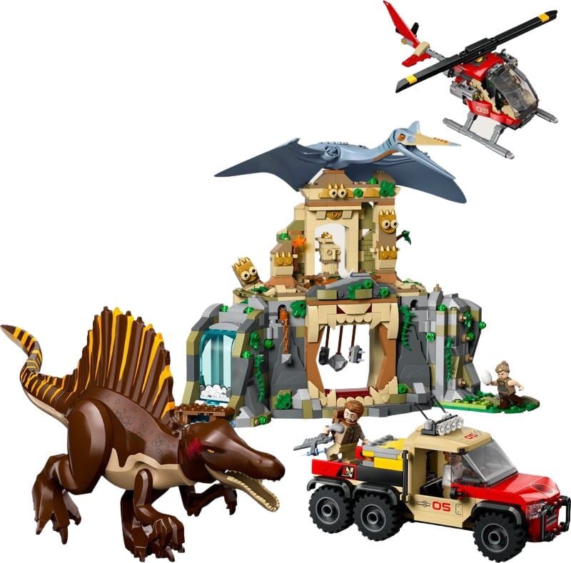 Set Avventura Tempio dei Dinosauri Jurassic World