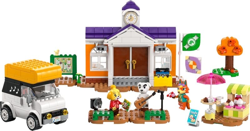 Animal Crossing Konzertplatz mit K.K. Slider Bauset