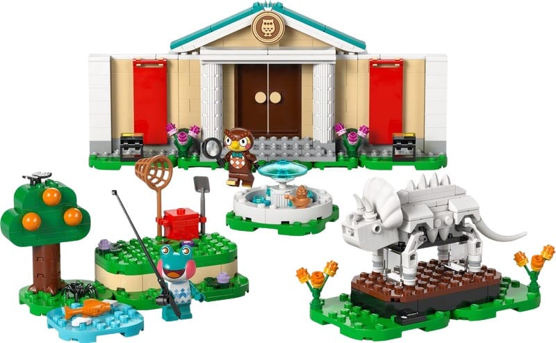 Museo LEGO Animal Crossing con Blathers