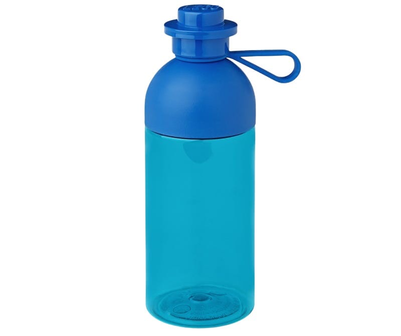 LEGO Trinkflasche in Blau