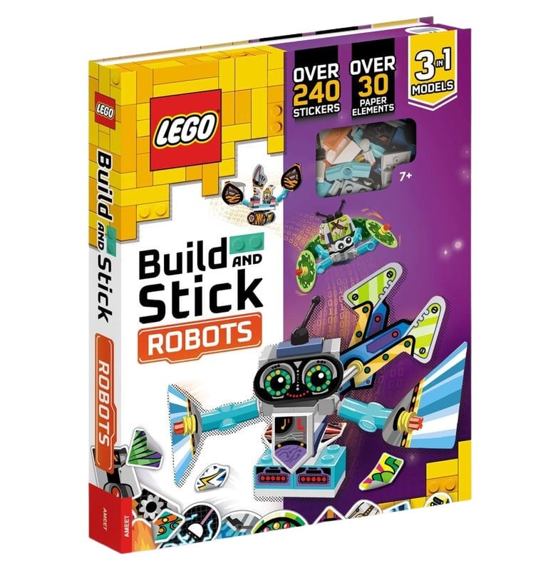 Livre LEGO Robots à Construire et Décorer