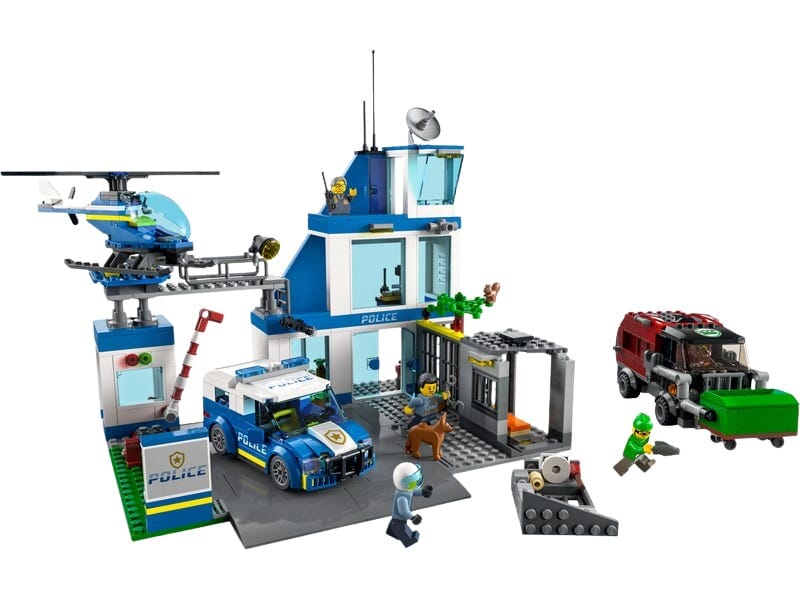 LEGO City Polizeistation mit Gefängnisausbruch