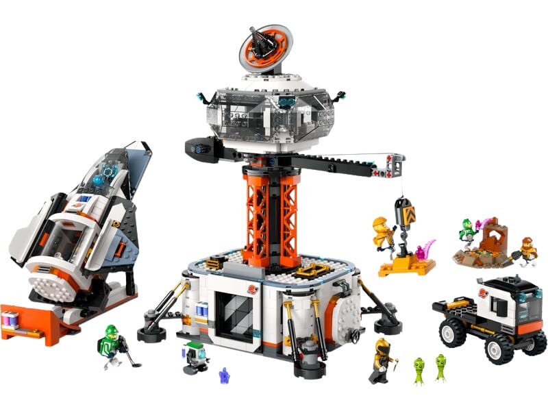 LEGO City Space Base and Rocket Launchpad