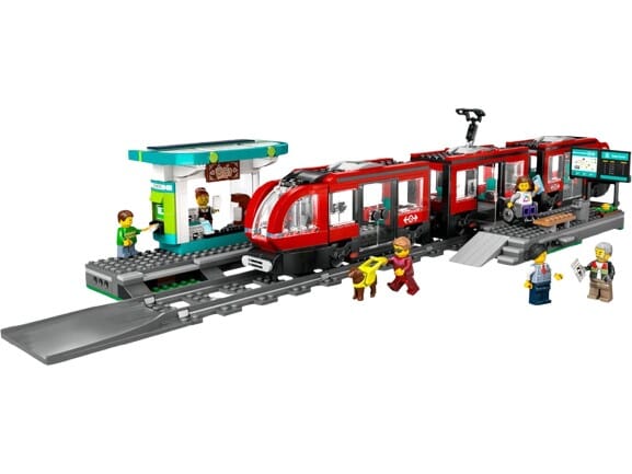 LEGO City Streetcar and Station Set