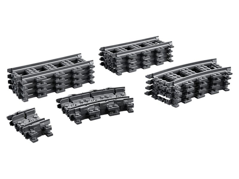 Rails LEGO City pour circuits de train