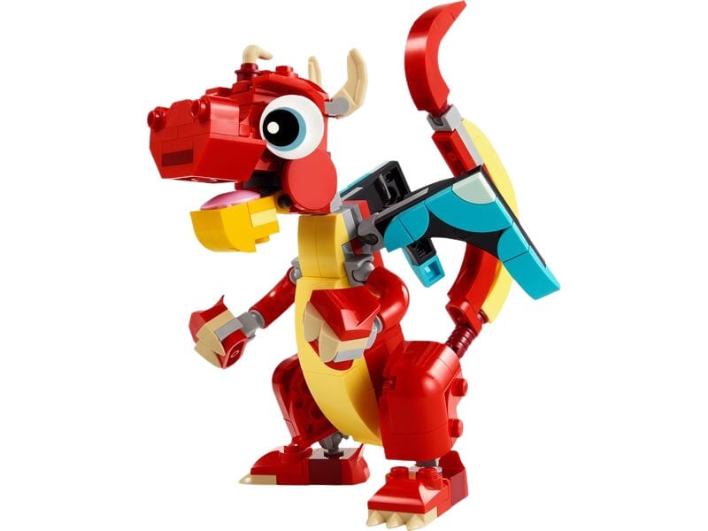 Set LEGO Creator Dragón Rojo de 3 en 1