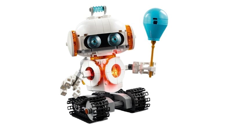 Robot spatial LEGO Creator avec yeux lumineux