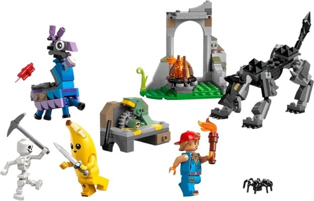 LEGO Fortnite Camp Set with Peely