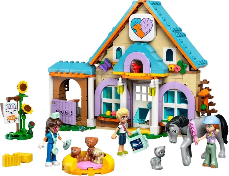 LEGO Friends Dierenkliniek met Paardenstal