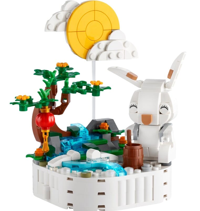 Set LEGO Lapin de Jade Festival de la Lune