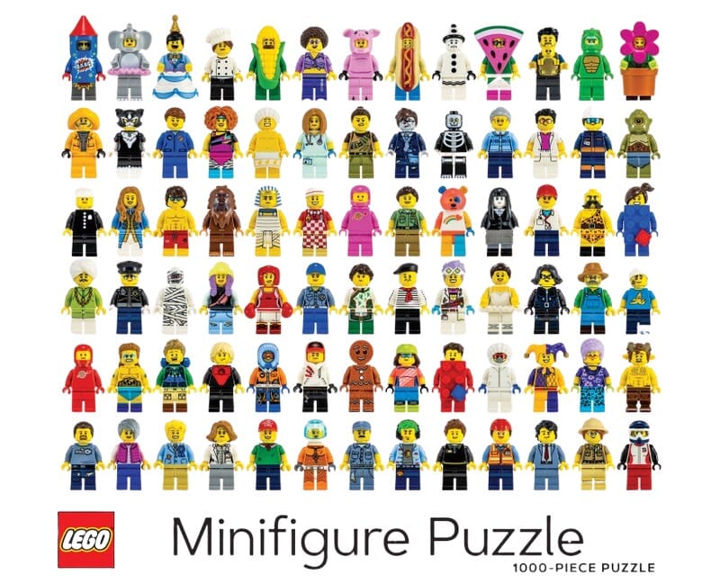 LEGO Minifiguren-Puzzle mit 1000 Teilen