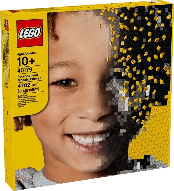 LEGO-mosaik för egna fotokonstverk