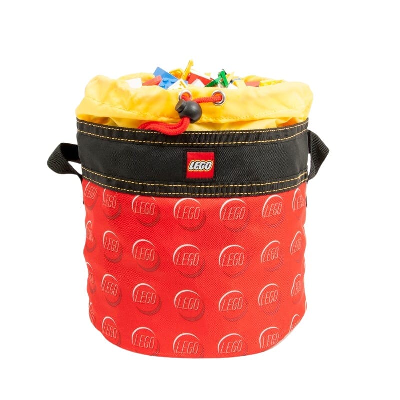 LEGO Red Storage Bucket with Cinch Top