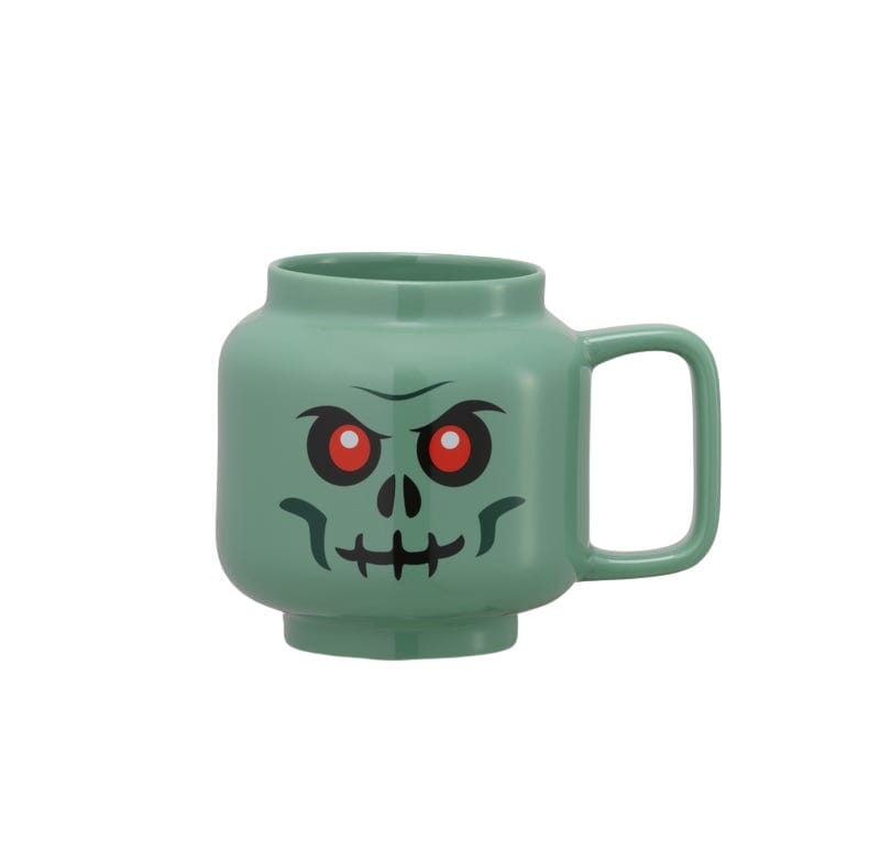 Taza de Cerámica Cabeza de Esqueleto LEGO