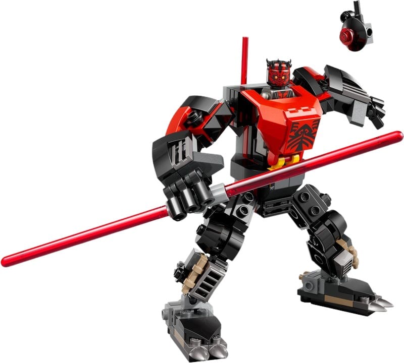 Robot géant LEGO Star Wars avec Darth Maul