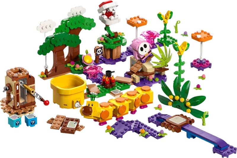 Set LEGO Super Mario Jungle Soda - Construction Interactive