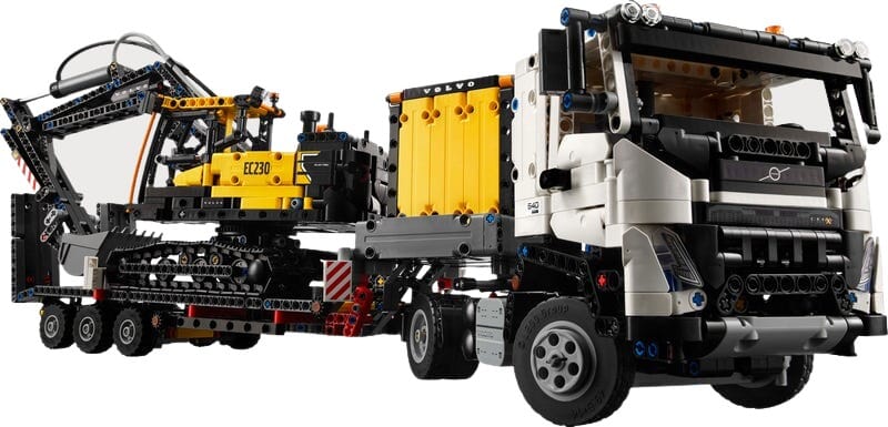 LEGO Technic Volvo Vrachtwagen met Graafmachine Set