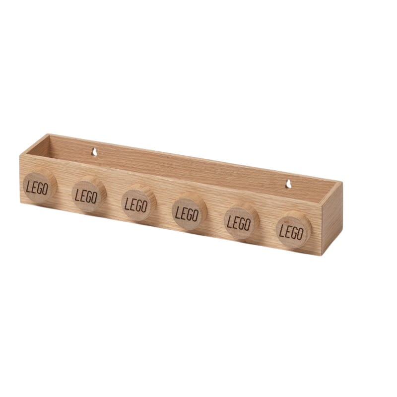 Mensola LEGO in Legno di Quercia